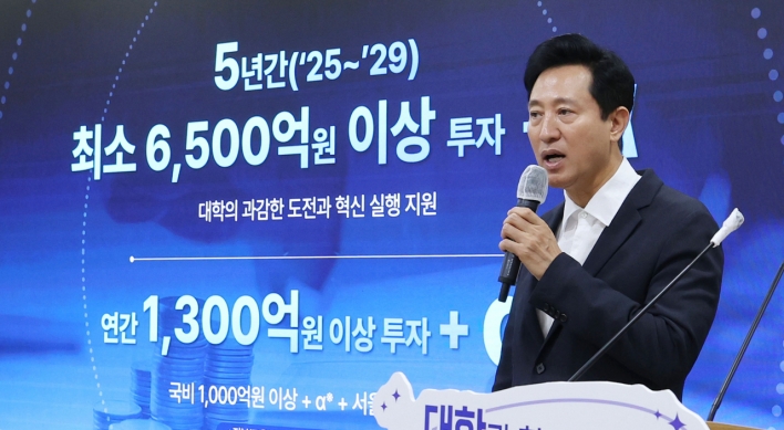Seoul to invest W650b in city's universities