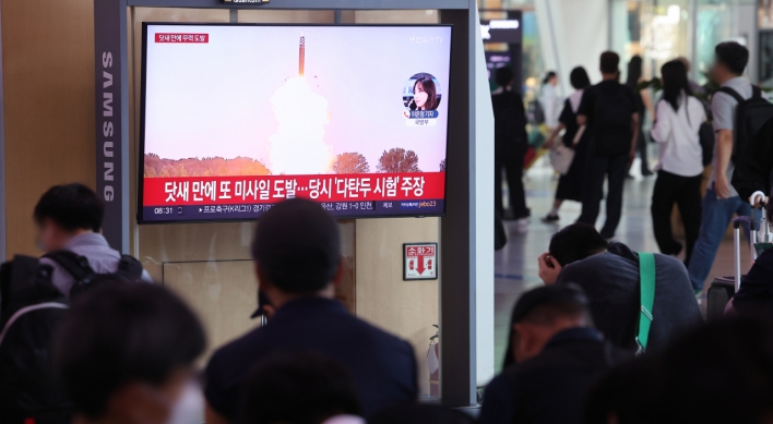 N. Korea fires more missiles as Kim Jong-un strategizes policies