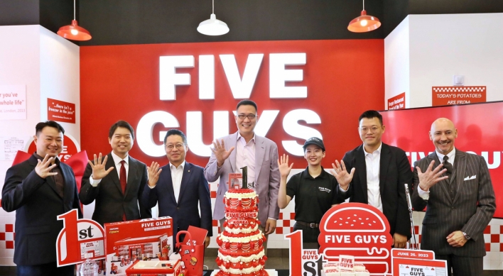Hanwha to debut Five Guys in Japan next year