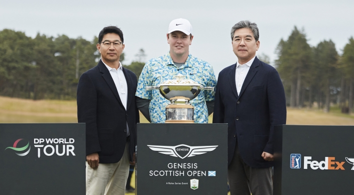 [Photo News] Winner of Genesis Scottish Open
