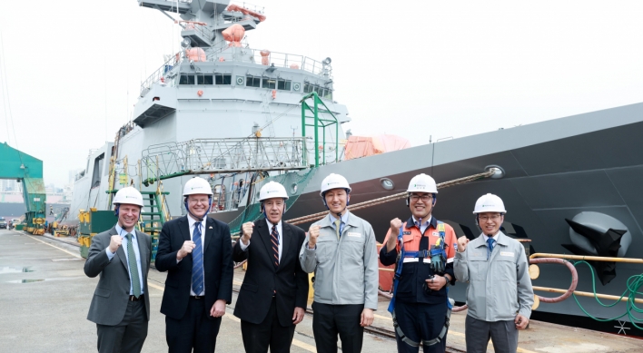 [Photo News] US Ambassador at HD Hyundai shipyard