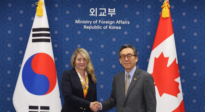 S. Korea, Canada agree to enhance regional security, economic cooperation