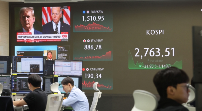 Biden's withdrawal sparks mixed outlook for Kospi
