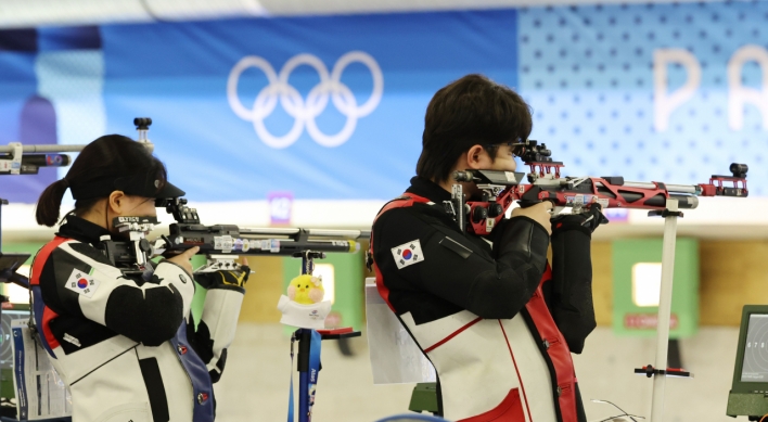 S. Korea secures at least silver in mixed rifle team event for 1st medal in Paris