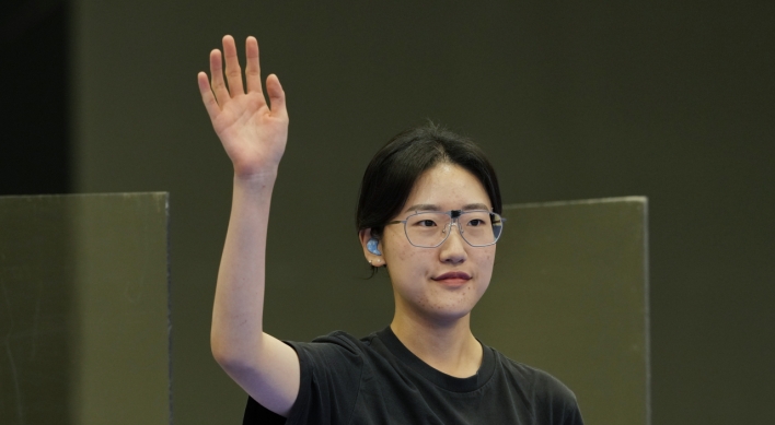 Yang Ji-in wins gold in women's pistol shooting