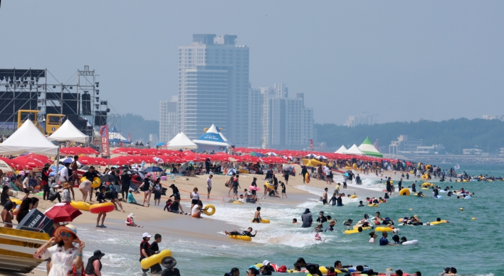 Korea sizzles as temperatures soar to 40 C for first time since 2019