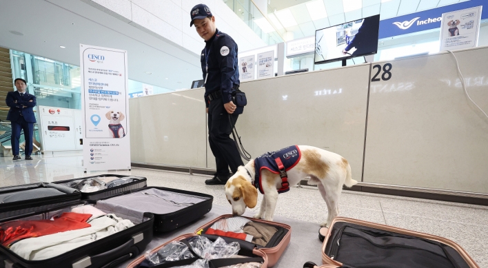 South Korea deploys sniffer dog to screen for bedbugs after Paris Games