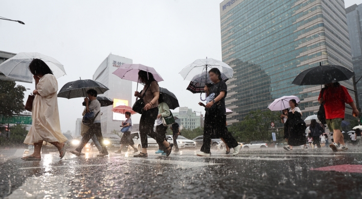 Rain to continue until Thursday after Typhoon Jongdari weakens