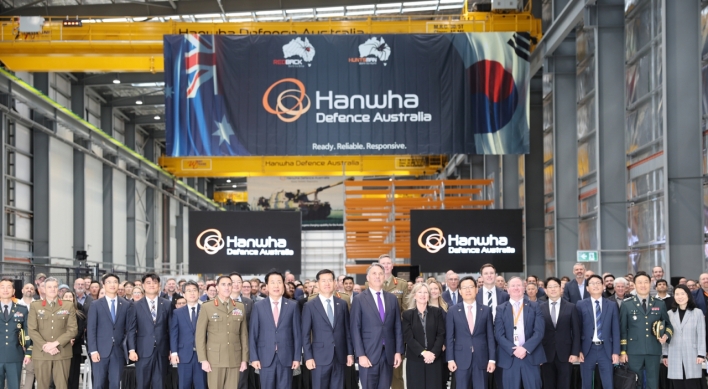 Hanwha Aerospace opens 1st overseas plant in Australia