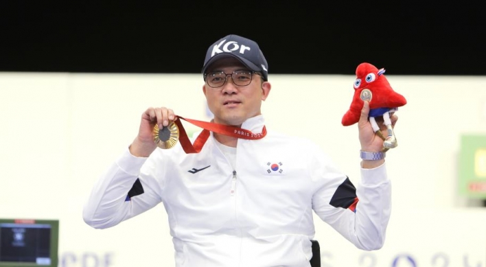 Shooter wins S. Korea's 2nd gold at Paris Paralympics