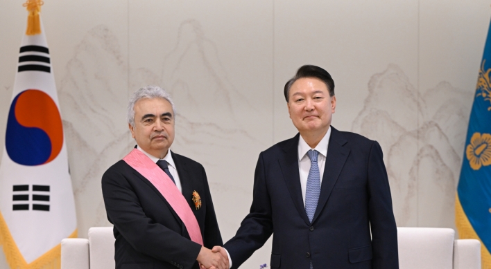 President Yoon, IEA's Birol discuss global clean energy collaboration