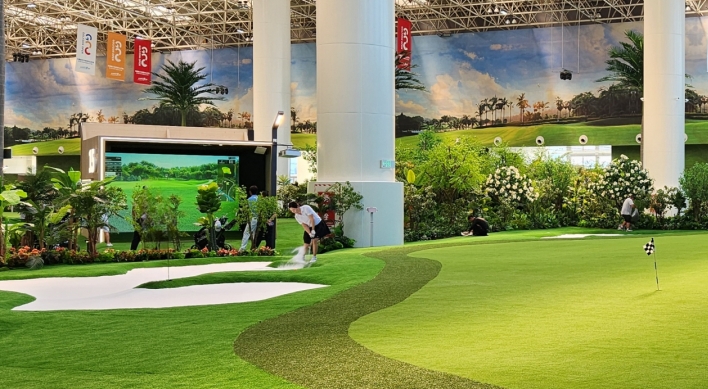 Golfzon launches hybrid indoor golf course in China