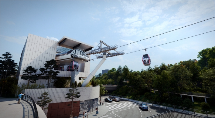 Construction of new Namsan gondola lift to finish in 2026