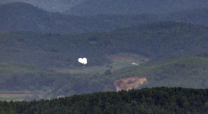 N. Korea sends trash balloons into S. Korea for 2nd consecutive day: JCS