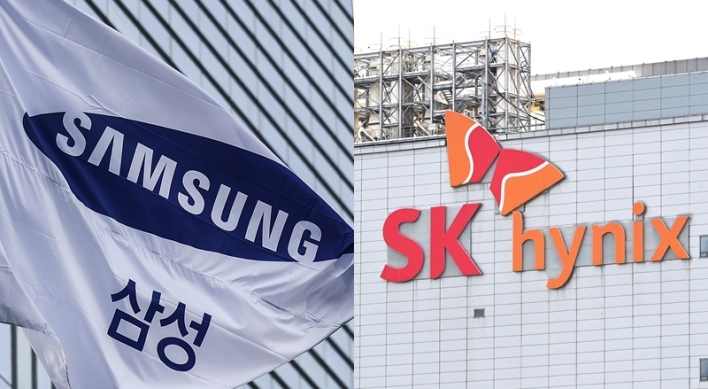 Samsung, SK hynix market caps plummet W117tr amid semiconductor uncertainty