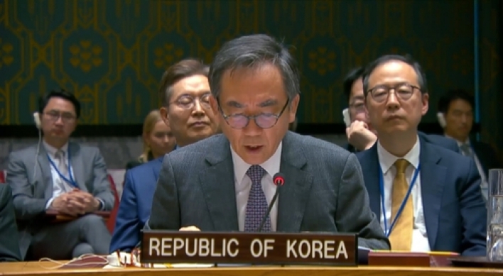 S. Korean FM cites N. Korea-Russia arms transactions as case of UNSC 'limitations'