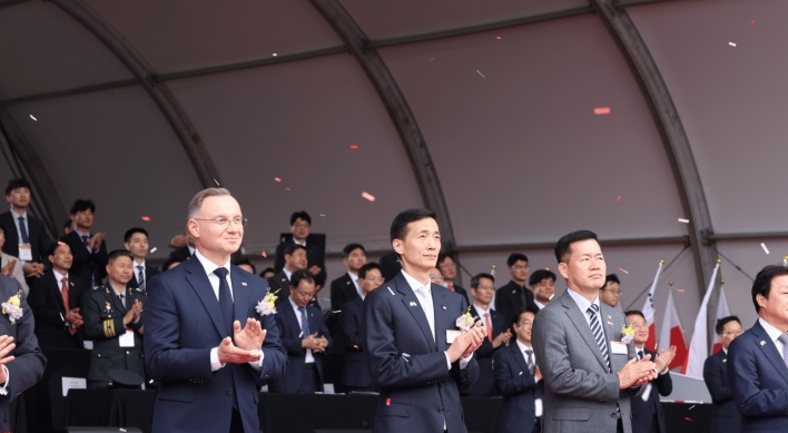 [Photo News] Poland reaffirms ties with Hanwha