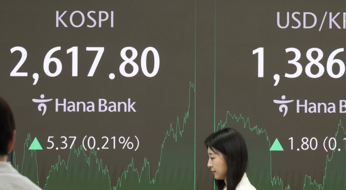 Seoul shares up for 3rd day led by Samsung