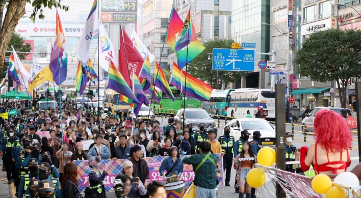 [Photo news] LGBT festival in Incheon