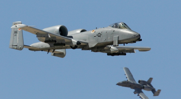 US Air Force to retire A-10 attack aircraft in S. Korea by fiscal year 2025