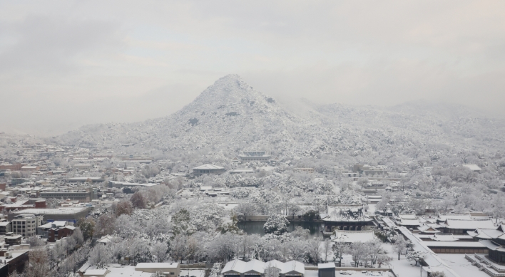 Seoul snowfall now third heaviest on record