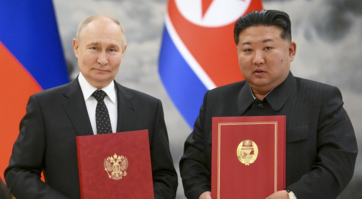 N. Korea-Russia defense treaty goes into effect Dec. 4: state media