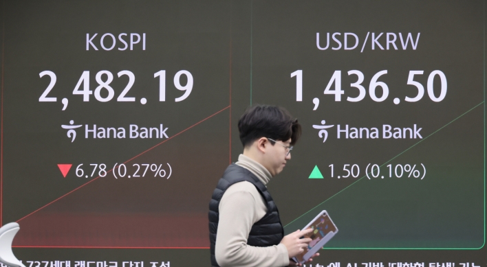 Seoul shares open lower ahead of US rate decision