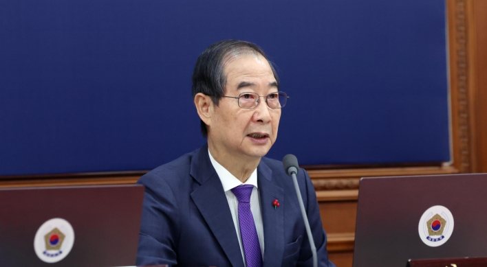 Acting President Han vows to begin implementing 2025 budget on Jan. 1