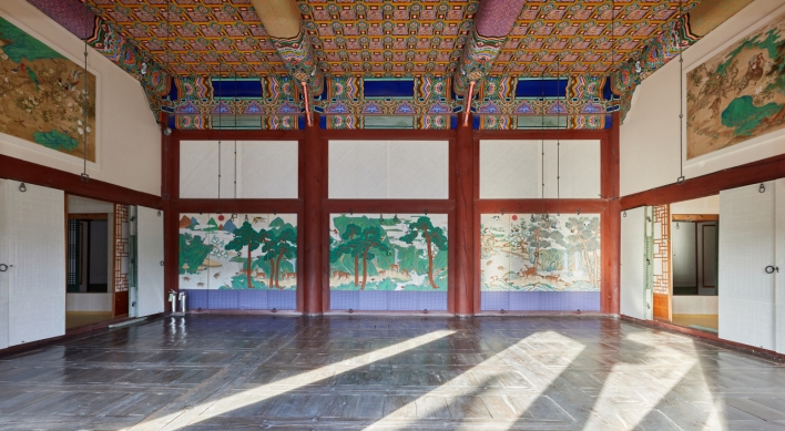 [Photo News] Wall paintings restored