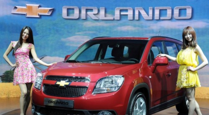 GM Daewoo unveils first Chevy model