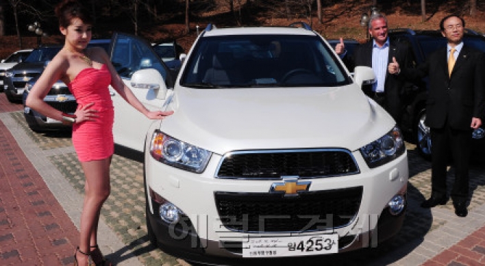 GM Korea launches Chevrolet Captiva