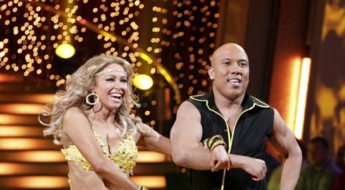 Hines appears in the 'Dancing with the Stars' program