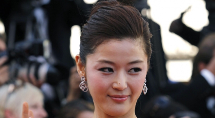 Actress Gianna Jun at the 64th Cannes Film Festival