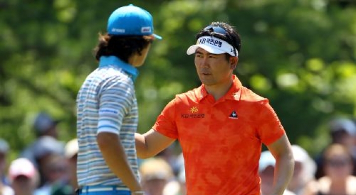 Top golfers clash in Korea-Japan matches