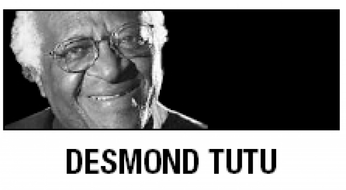 [Desmond Tutu] Ending the evil of nuclear weapons