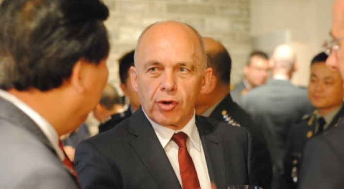 Swiss defense minister outlines future of Korea cooperation