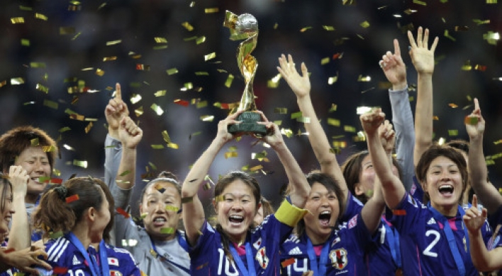 Japan bathes in glory of World Cup win