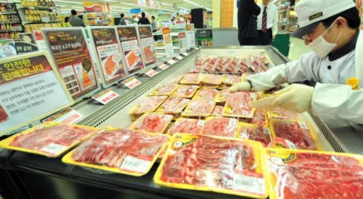 Imported beef market widens