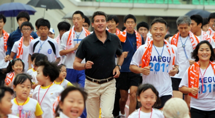 London 2012 chief praises Daegu’s preparations
