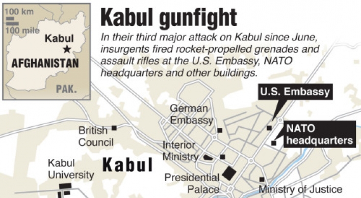 Attack on U.S. Embassy, NATO HQ in Kabul