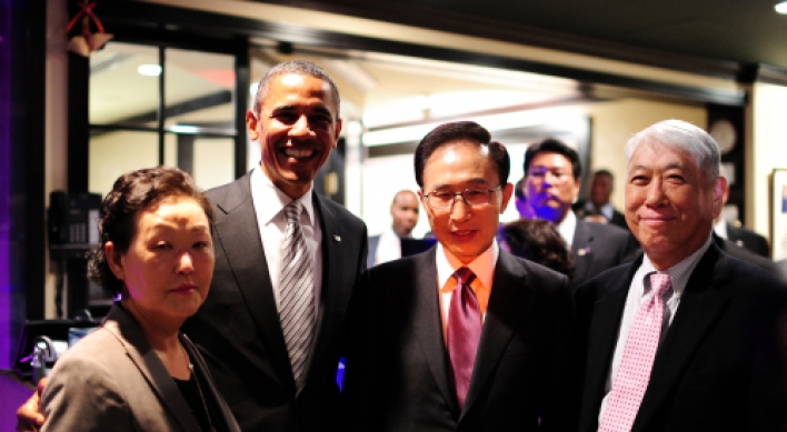 Lee, Obama celebrate FTA ratification by Congress