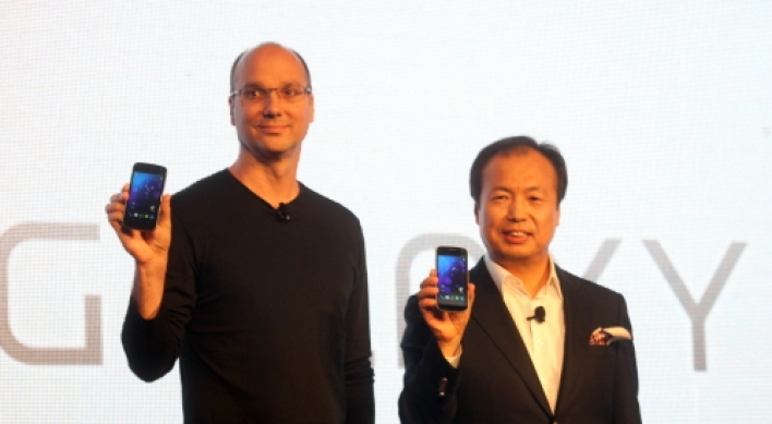 Samsung, Google unveil Galaxy Nexus