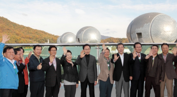 Korea celebrates revival of four rivers