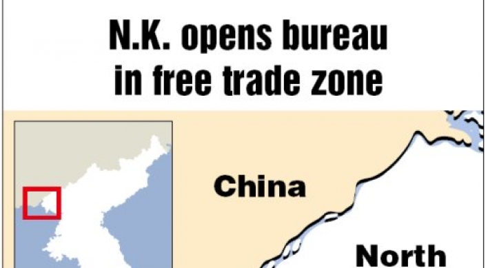 ‘N.K. opens bureau to run free trade zone with China’