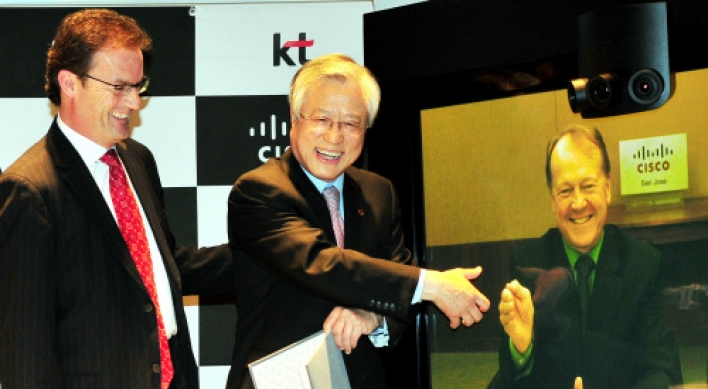 KT, Cisco jump into global market for ‘smart spaces’