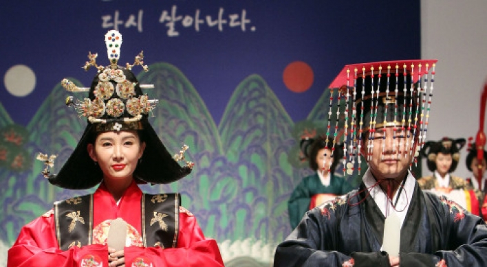 Joseon royal wedding reenacted