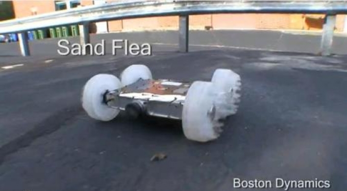 Spy robot can jump 30 feet straight up