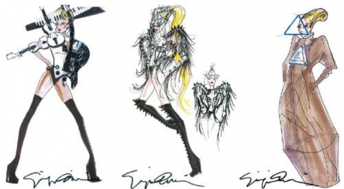 Lady Gaga new tour costumes unveiled