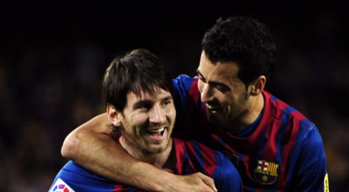 Messi scores 4 to send Guardiola off with victory
