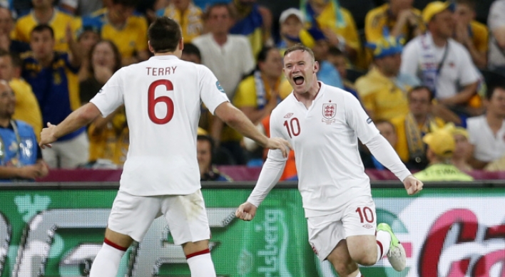 England beats Ukraine 1-0 to advance at Euro 2012